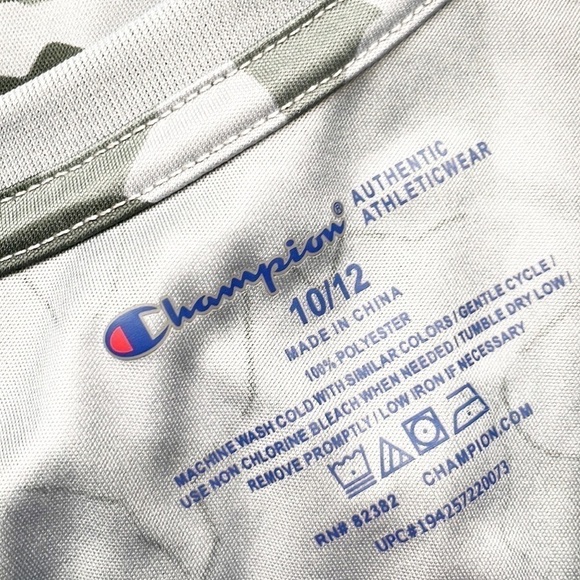 Champion boys camouflage print basketball athletic t-shirt - Picture 3 of 4